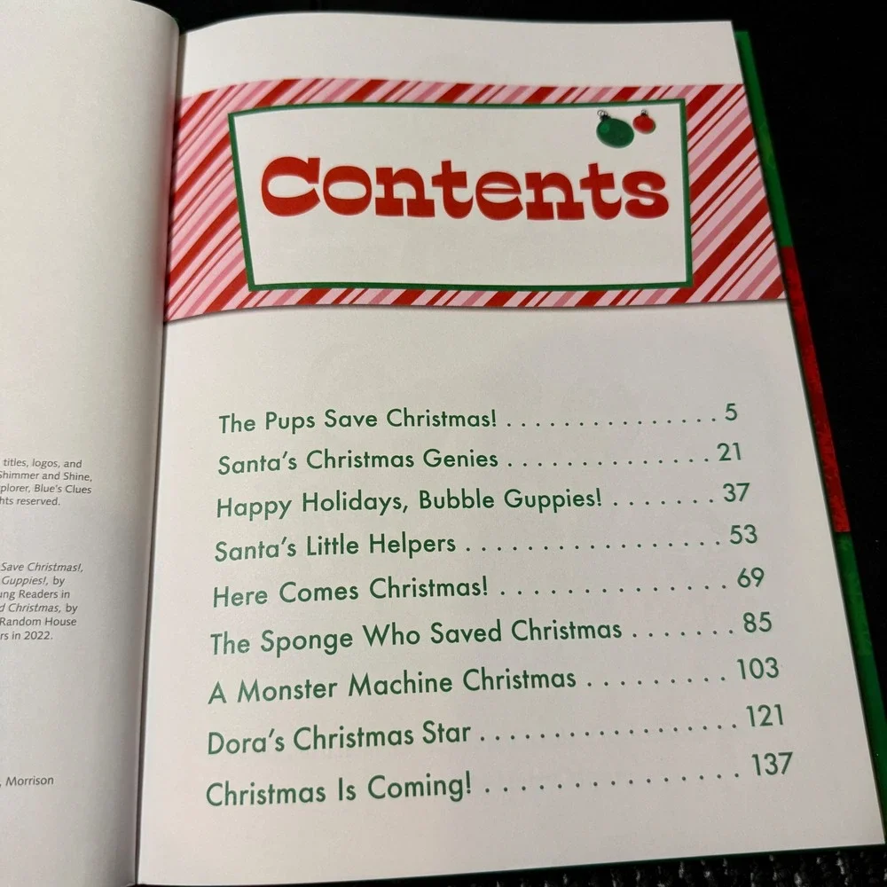 Nickelodeon 5-Minute Christmas Stories Collection Hardcover